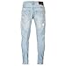 G-Star Raw Men's Arc 3D Slim Fit Jean In Wisk Denim Light Aged Destroyed