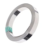 Nickel Battery Strip 0.12x8mm Nickel Steel 32.8ft for 18650 Batteries Spot Welding DIY 18650 Battery Pack