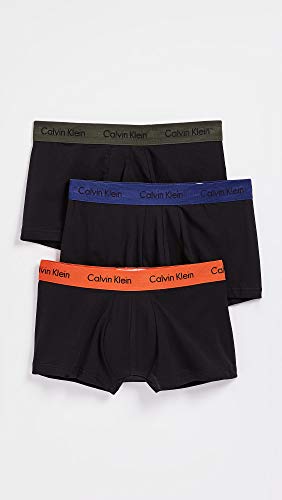 Image of Calvin Klein Cotton Stretch 3 Pack Low Rise Trunks