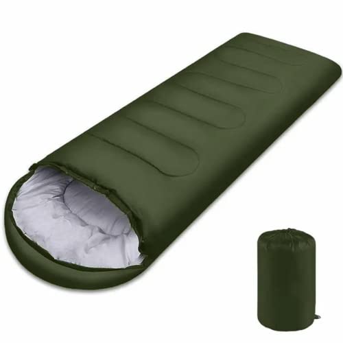 Bolsas de Dormir para Camping para Adultos - Bolsa de Dormir Compacta para Senderismo, Mochilero, Clima Frío y Cálido - Ligera y Plegable para Viajes en Verano e Invierno - Para Niños y Adultos, 1 y Doble 2 Personas miniatura 1