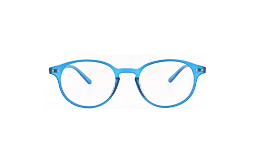 myblueprotect - Gafas antiluz Azul My Blue Protect®, Modelo Vintage (20W001) Bleu Jean Mat