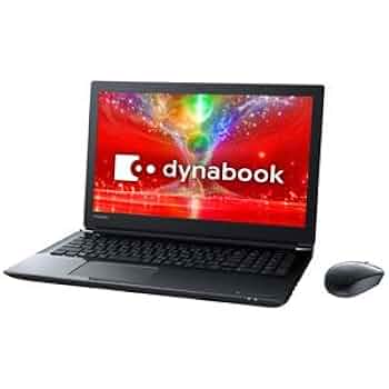 dynabook TOSHIBA ノートPC 15.6インチ ブラック Amazon.co.jp: 東芝 15.6型 ノートパソコンdynabook T45/E