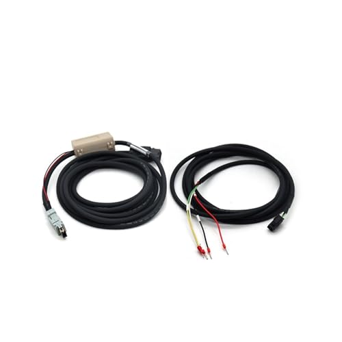JDOUNFMO Servo Motor Absolute Value Power Cable ACS3-CAPW1103 ACS3-CAPW1105 Encoder Cable ACS3-CAEB2A03 ACS3-CAEB2A05 for A3 Series (Color : Power Cable, Size : 3M)