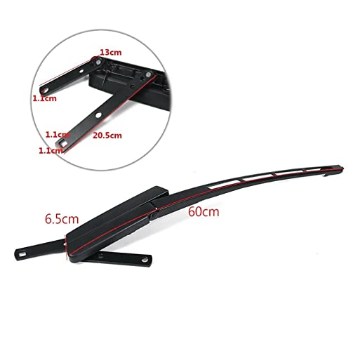 Brazo de limpiaparabrisas delantero acabado premium para modelos Q7 2007-2016 4