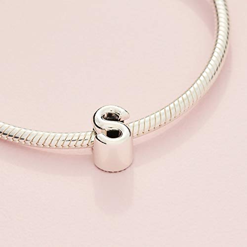 Pandora Charm 797473 argent femme lettre S – Image 5