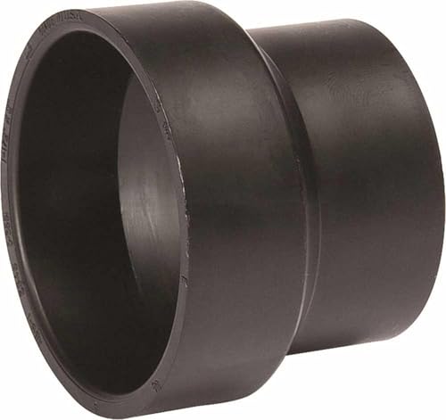 Image of NIBCO Fig No U5801, 2 in. x 1-1 /2 in. ABS DWV Coupling Hub, Solvent Weld
