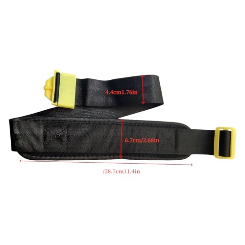 Image of 2 Pairs Backpack Sprayer Replacement Straps, Black Sprayer Shoulder Strap Adjustable Thickened Sponge Backpack Sprayer Shoulder Strap