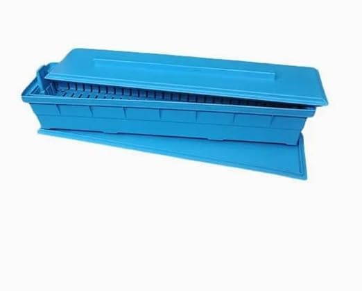 Flowmex Cidex Tray with Plastic Polypropylene disinfection tray with lid (10) ltr