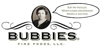 Bubbies Pickles Variety Pack 32 oz Bread & Butter, 32 oz Dill, 25 oz Sauerkraut Naturally Fermented, Probiotic-Rich, Gluten-Free, Classic & Tangy Flavors
