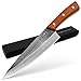 KEMP&ECKE® Küchenmesser "Tokyo" Profi Chefmesser aus Edelstahl 20,7cm japanische Klinge, Kochmesser mit breiter Klinge, hochwertiges Allzweckmesser, Scharfes Messer mit Griff aus Naturholz