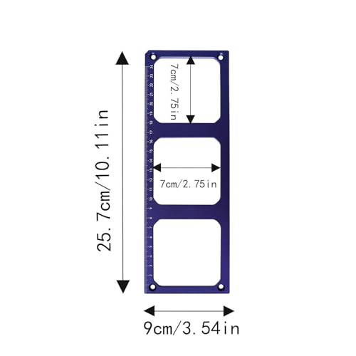 Boîtier encastrable type 86 outil découpe aluminium gabarit de pose - 5