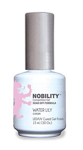 LeChat Nobility Nail Art UV LED Curve Gel Polish Soak Off Manicure [NBGP135] Water Lily