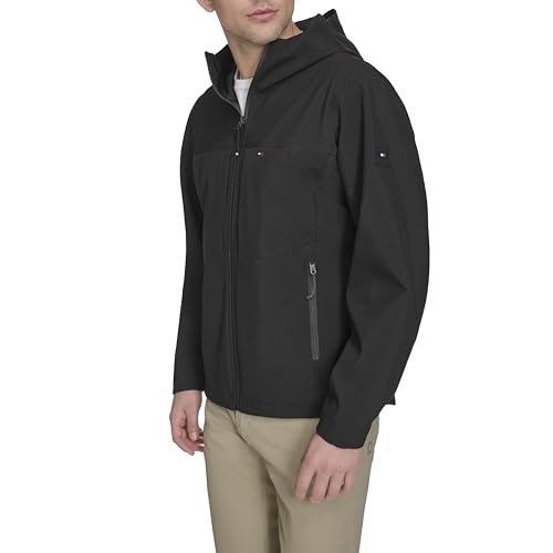 Image of Tommy Hilfiger Men's Tommy Hilfiger Men's Softshell Rain Hoody