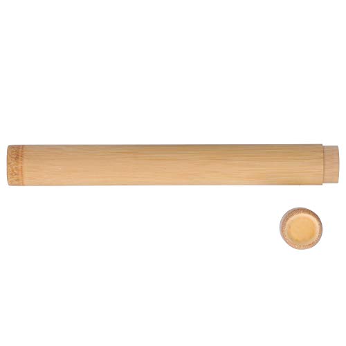 Tea Canister, Bamboo Tea Jar Portable Round Shape Handmades Tea Box Tube Jar Tea Storage Container Storage For Tea Coffee Beans Nuts #TOP3