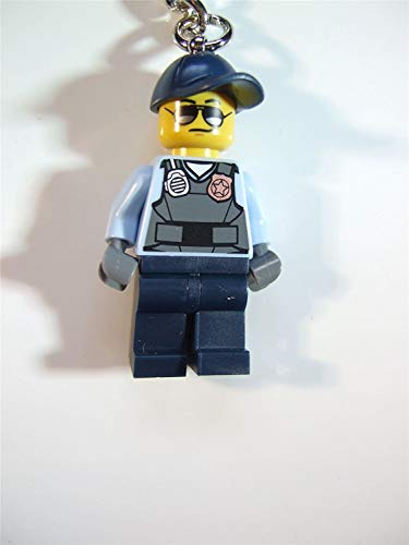 Image of LEGO City Police Officer Key Chain 853568