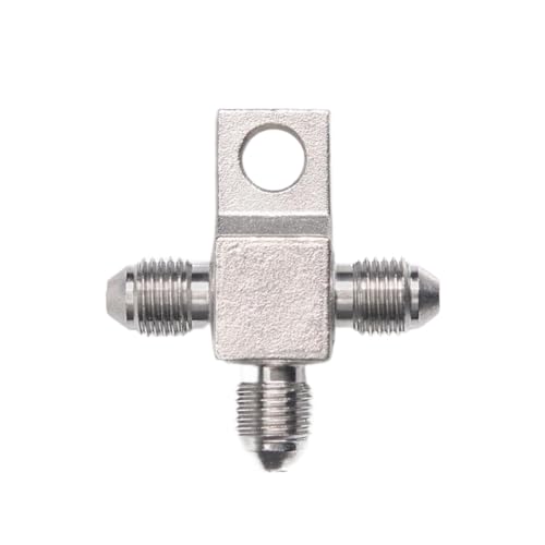 Conector de manguera de freno de 3 vías AN3 contra fugas en sistemas de frenado 6