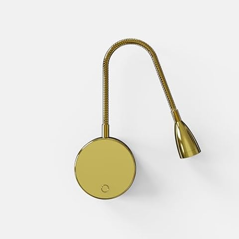 CGC Lighting Satin Gold Wireless Reading Lamp Cover