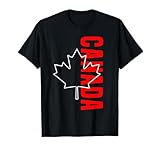 Tshirt Canadese Donne Maschile Canada Canadian