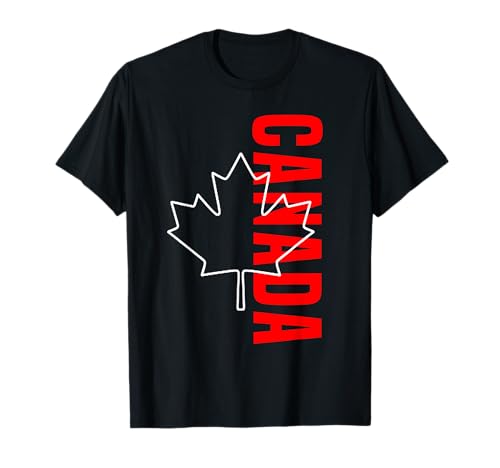 Canada Tshirt Flag Canadien Canada Vancouver Montréal T-Shirt
