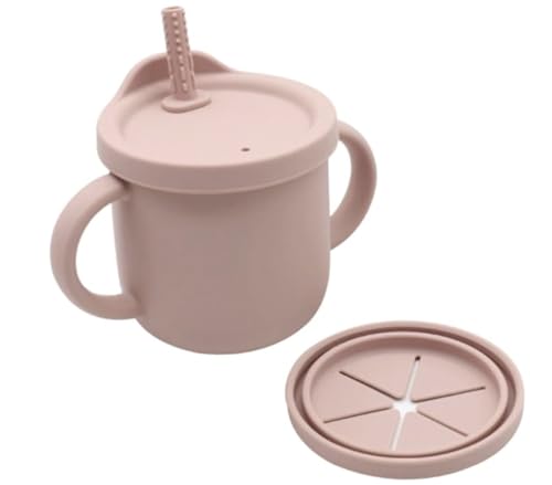 Image of OLA Silicone Snack Cup | Spill Proof Food Container for Toddler and Baby