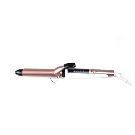 OHMEX OHM-HBY-772 - professionell locktång - 45 watt - LED-indikator - inställning 120 °C till 200 °C - stöd för värmeskydd