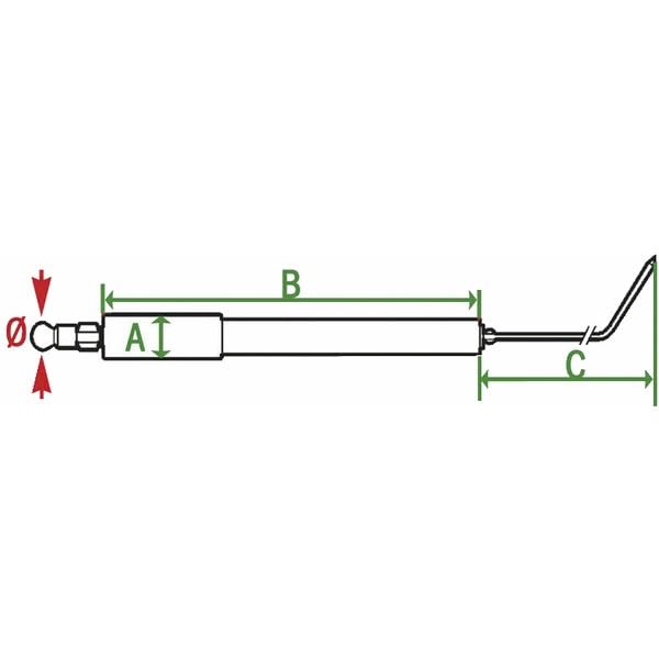 DIFF - Bloc électrode fioul - DIFF pour De Dietrich Chappée : S58528438