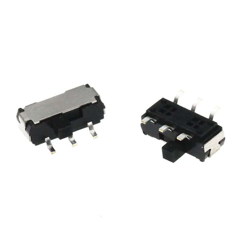 Interrupteur à glissière MSK-22D27 résoud les faux contacts de boutons latéraux 6Pin SMD 1P2T