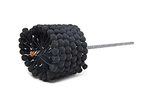 Image of Brush Research GB31280 Flex-Hone, 3-1 /2 inch (89mm) Diameter, 80 Grit, Silicon Carbide, for Mild Steel, Stainless Steel, Cast Iron and Softer Ferrous Materials