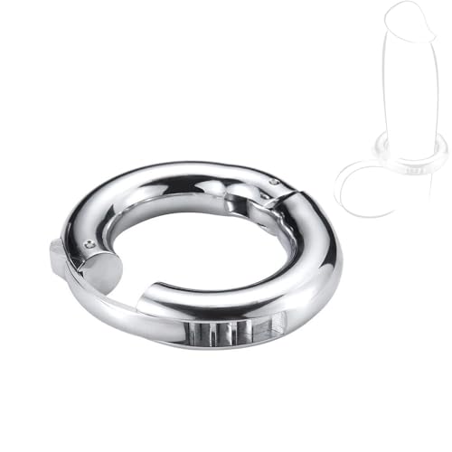 Cadeaux Cọck Rịṇg pour hommes bague ajustable en acier tendance