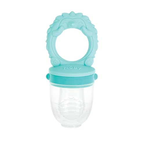 Nuby Silicone Nibbler Feeder for Kids - Soft Baby Feeding and Tee...