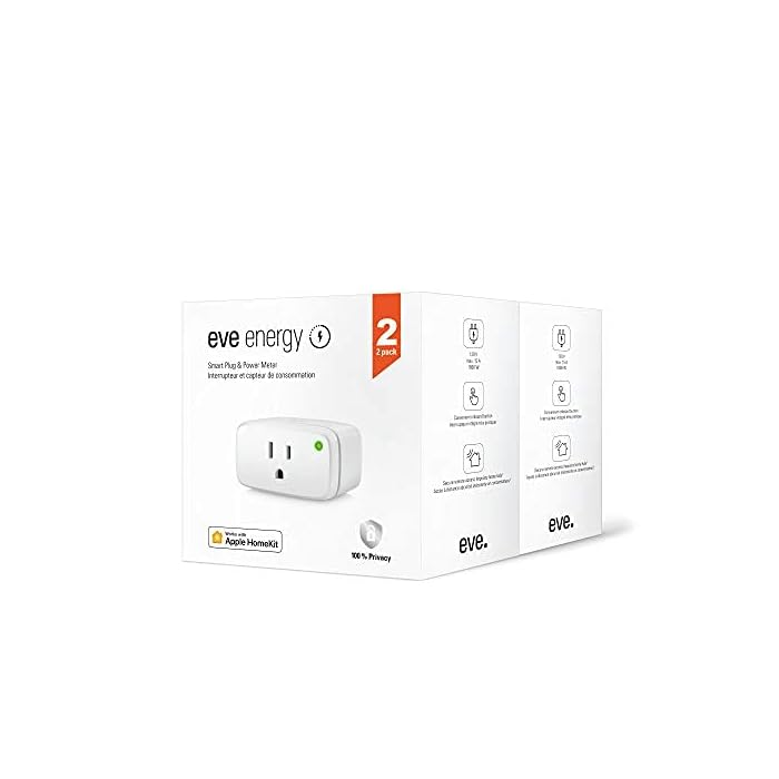 Buy Eve Energy 2 Pack Smart Plug & Power Meter with builtin