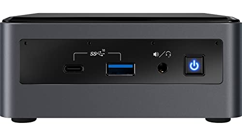NUC BXNUC10I3FNH1 PC/workstation barebone UCFF Black BGA 1528 i3-10110U 2.1 GHz Windows 10 Pro - PC Desktop - Immagine 1