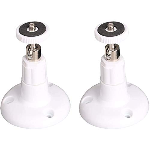 FastSnail Security Wall Mount Indoor and Outdoor Mount Compatible with Arlo, Arlo Pro, Arlo Pro 3, Arlo Ultra, Arlo Baby Monitor, CCTV Camera and Other Camera with Same Interface(Standard Size) 2 Pack