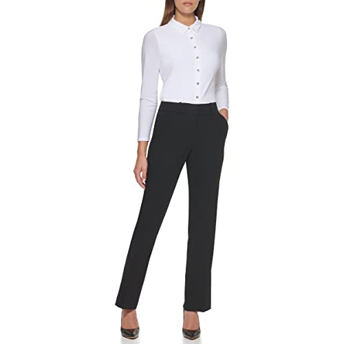 Tommy Hilfiger Solid Sutton Boot Leg Trousers Black 0