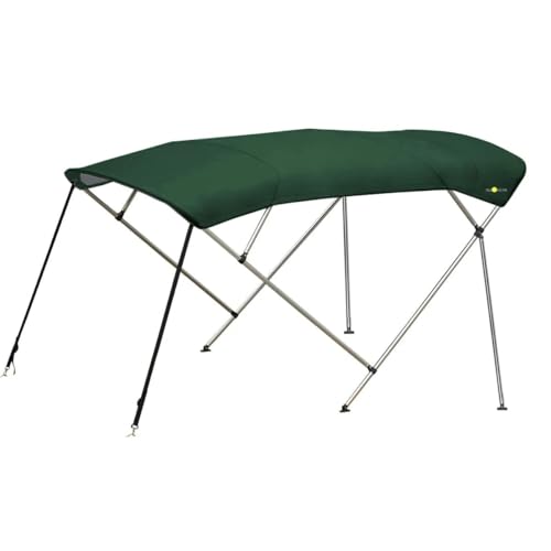 Oceansouth 4 Bow Bimini - 8ft Deluxe (Forest Green, Mounting Width 61
