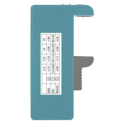 EMOS UNI accutester, accutester, accutester, digitaal met LCD-display, voor AA, AAA, C, D, 9 V, knoopcelbatterijen - Afbeelding 6
