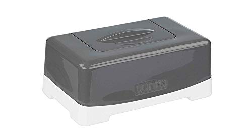 LUMA Babycare L22903 vochtige doekjesbox donkergrijs, grijs