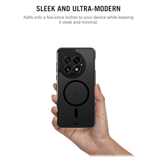Image of DailyObjects Nimbus 2.0 Magnetic Phone Case Cover Compatible with OnePlus 13 | Wireless Charging Slim Back Cover | 2 Layer Edge Protection & Shockproof