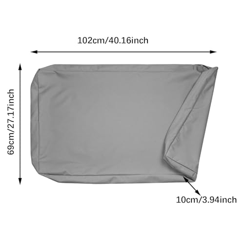 Housse de couchage pour chien L lavable en polypropylène pour matelas de cage
