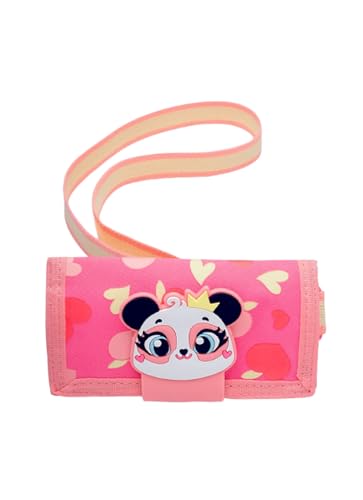 PUKET - Carteira Infantil Puket Panda Romantico Rosa