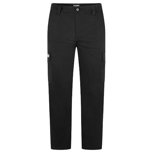 Pantalon de travail Traega Trc45 en polycoton noir ultra résistant