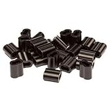 Rig'Em Right Waterfowl Black Aluminum Decoy Cord Crimps - 1/8