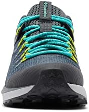 Columbia Womens Trailstorm Waterproof Hiking Shoe, Graphite/Dolphin, 8 Wide US | Image 2
