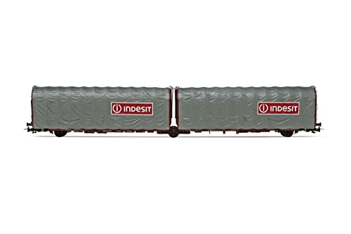 Wagon Rivarossi FS Lails Indesit à parois coulissantes échelle HO pour train miniature
