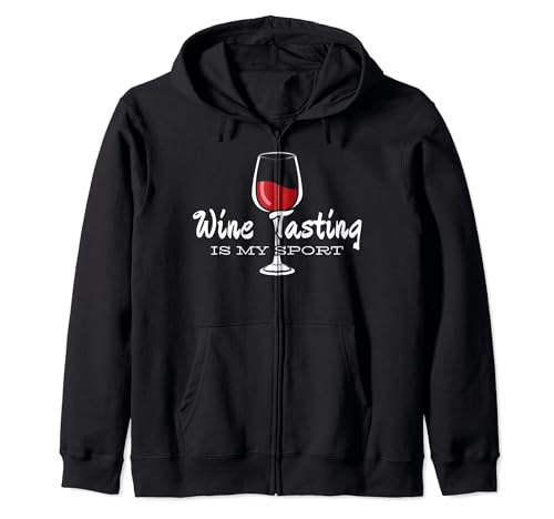 La Cata De Vinos Es Mi Deporte Gimnasio Vino Tinto Sudadera con Capucha