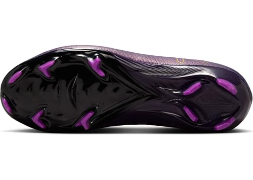 Nike Jr. Mercurial Vapor 16 Pro Kylian Mbappe Big Kids' FG Low-Top Soccer Cleats (HF5450-500, Grand Purple/Pale Ivory)4