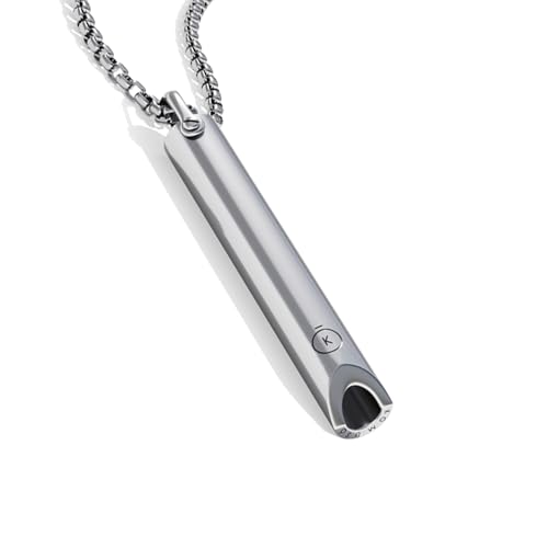 komuso breathing necklace classic shift - for habitual breath practice meditation stress and anxiety relief - expert-designed breathing tool to promote calm mindfulness and relaxation