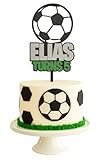 Soccer Cake Topper, Soccer Birthday Decorations, Boy's Birthday