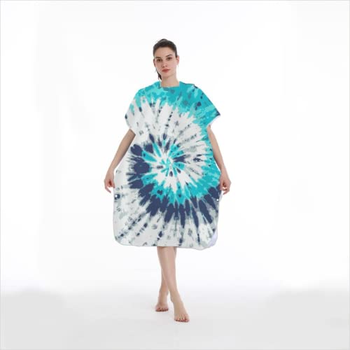 Sjj-RE Badeponcho Unisex Badetuch mit Kapuze,Cartoon 3D-Digitaldruck Handtuch,Bademantel für Damen und Herren,Surf Poncho Badeponcho Strand (A01,75 x 110 cm) Cover