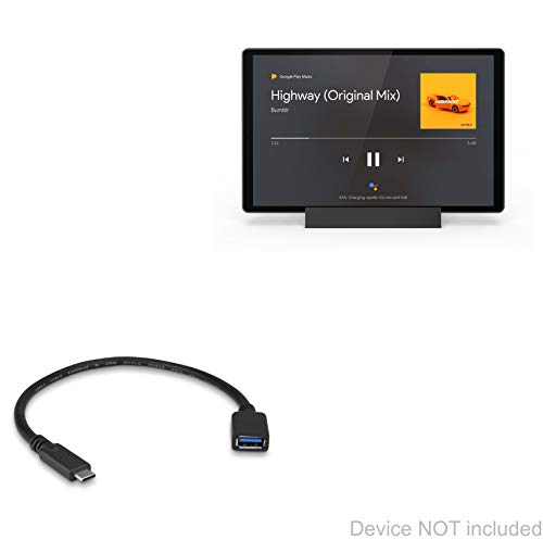 BoxWave Cable Compatible with Lenovo Tab M10 FHD Plus (2nd Gen) - USB Expansion Adapter, Add USB Connected Hardware to Your Phone